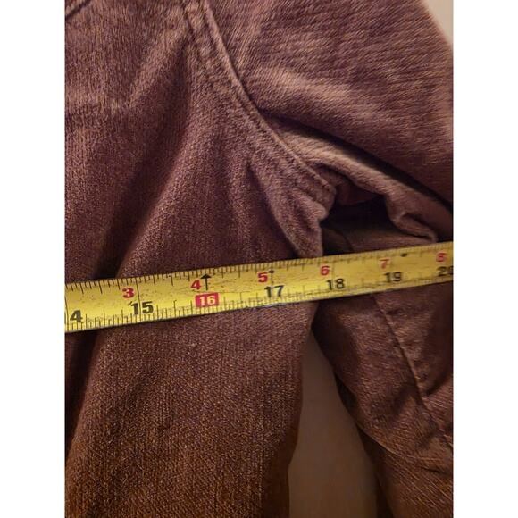 Vtg Y2K Abercrombie & Fitch Penny Lane Faux Sherpa Lined Jacket Sz M Brown - Picture 6 of 10